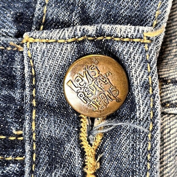 Y2K Levi's 511 Women’s 100% Cotton Skinny Jeans Size 16 - Picture 7 of 8